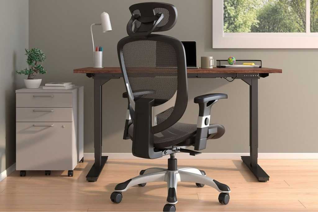 Union & Scale FlexFit Mesh Swivel Task Chair